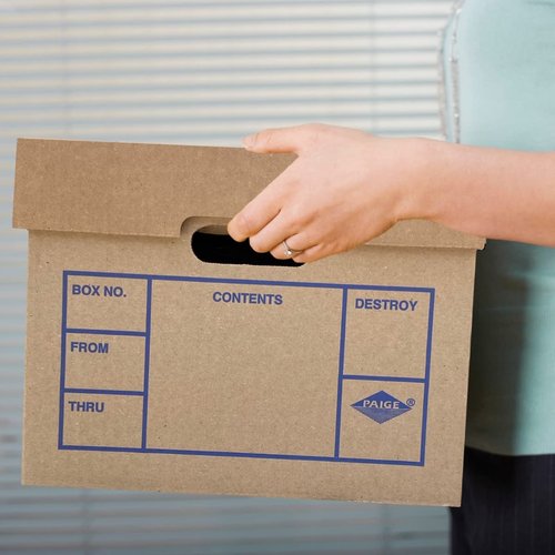 Uboxes File Storage Boxes 12 Pack 200# Strength