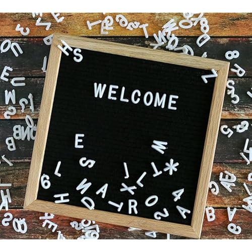 Felt Board Felt Letter Board, 10 x 10 inch Message Board Word Board Letter Board Sign Bulletin Board Letters, Pregnancy Announcements Baby Announcement Sign, Valentines Day Gifts for Her Letterboard