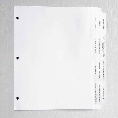 Estate Planning Portfolio 3-Ring Binders – Leather Like Feel with Gold Debossed Title. Dividers and Sheet Protectors Included (Estate Planning Portfolio, Green, 2" Capacity)