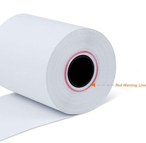 Coopaty 2 1/4''x 50' Thermal Receipt Paper for POS and Cash Register (100 Rolls)