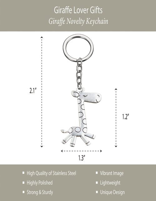 Giraffe Lover Gifts, Giraffe Journal 200 Pages Engraved Notebook A5 Lined with Pen, Giraffe Novelty Gift, Thoughtful Giraffe Themed Gift for Women Girl Birthday Graduation, Giraffe Thank You Gift