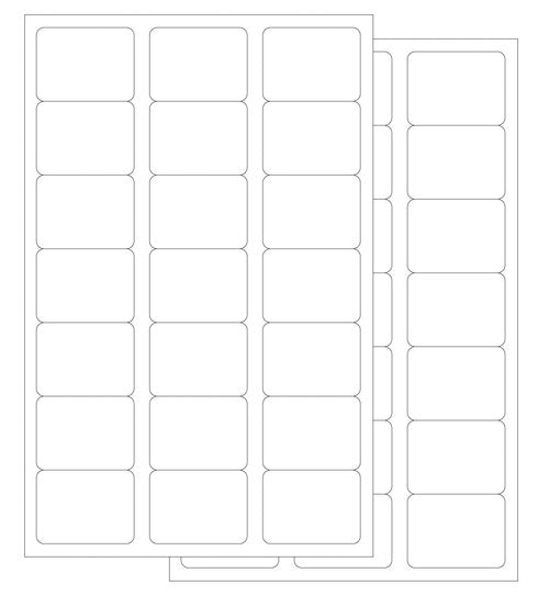 Daycare Value Pack - Waterproof All-Purpose Clothing Labels (White) for Easy Organization