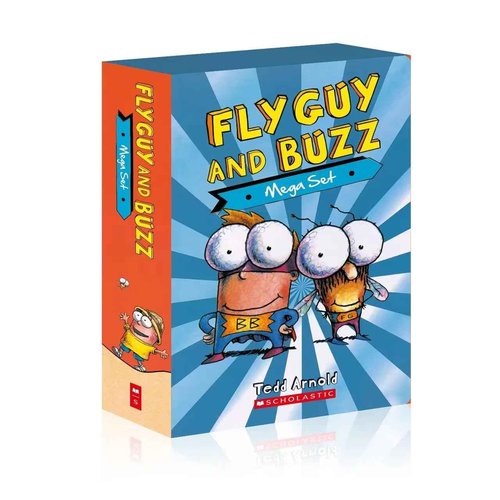 Fly Guy 1-16 Complete Collection Series Pack Set, 16 pcs Boxed Set,