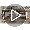 Tangkula Round Dining Table Set for 4 – 5-Piece Modern Kitchen & Living Room