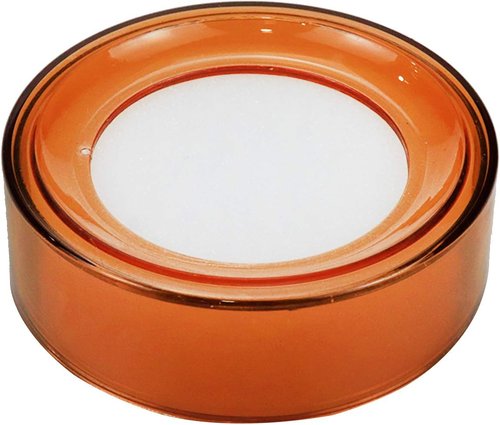 Dahszhi Desktop Sponge Finger Moistener - 2.7" Diameter, Brown - Pack of 3