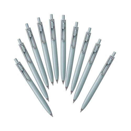 Mitsubishi Pencil UMNSF05F.6 Gel Ballpoint Pen, Uniball One F 0.5, Leaf Drops, 10 Pieces