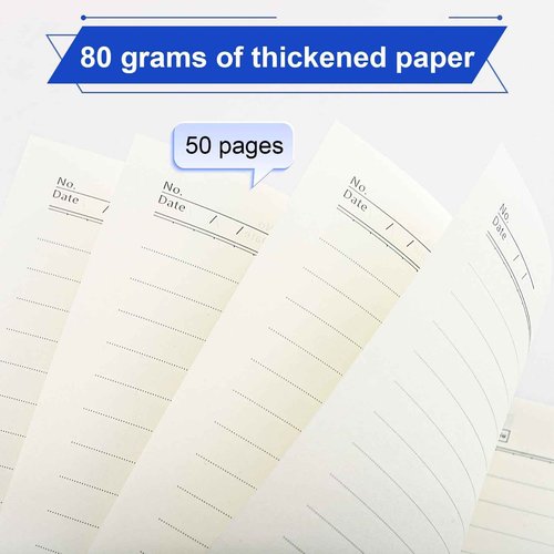 Gabotrie 36 PCS Spiral Notebook Bulk,Black Cover Lined Writing Notebooks,8.2 inch x 5.5 inch Spiral Notebooks,A5 Soft Cover Ruled Notebooks for School Office Traveler,100 Pages/50 Sheets