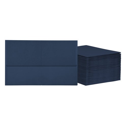 Oxford 2 Pocket Folders, Mega Box of 125, Textured Paper Folders, Blue, Letter Size, Essentials for School & Teacher Supplies Lists (57544)