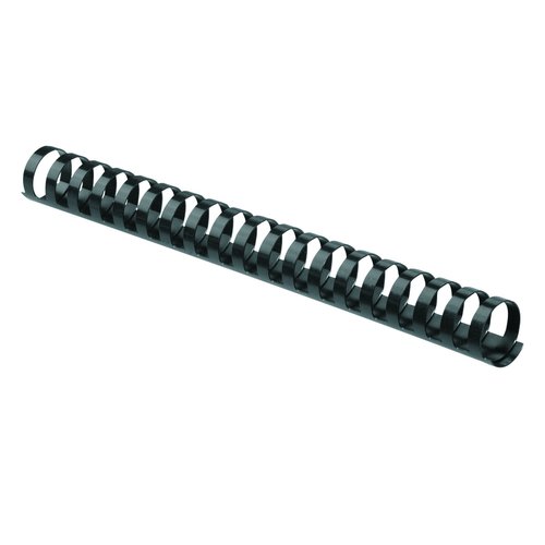 Fellowes 52367 Plastic Comb Bindings, 3/4" Diameter, 150 Sheet Capacity, Black (Pack of 100 Combs) & Plastic Comb Bindings, 1 Inch, 200-Sheet Capacity, Black, 10 per Pack (52383)