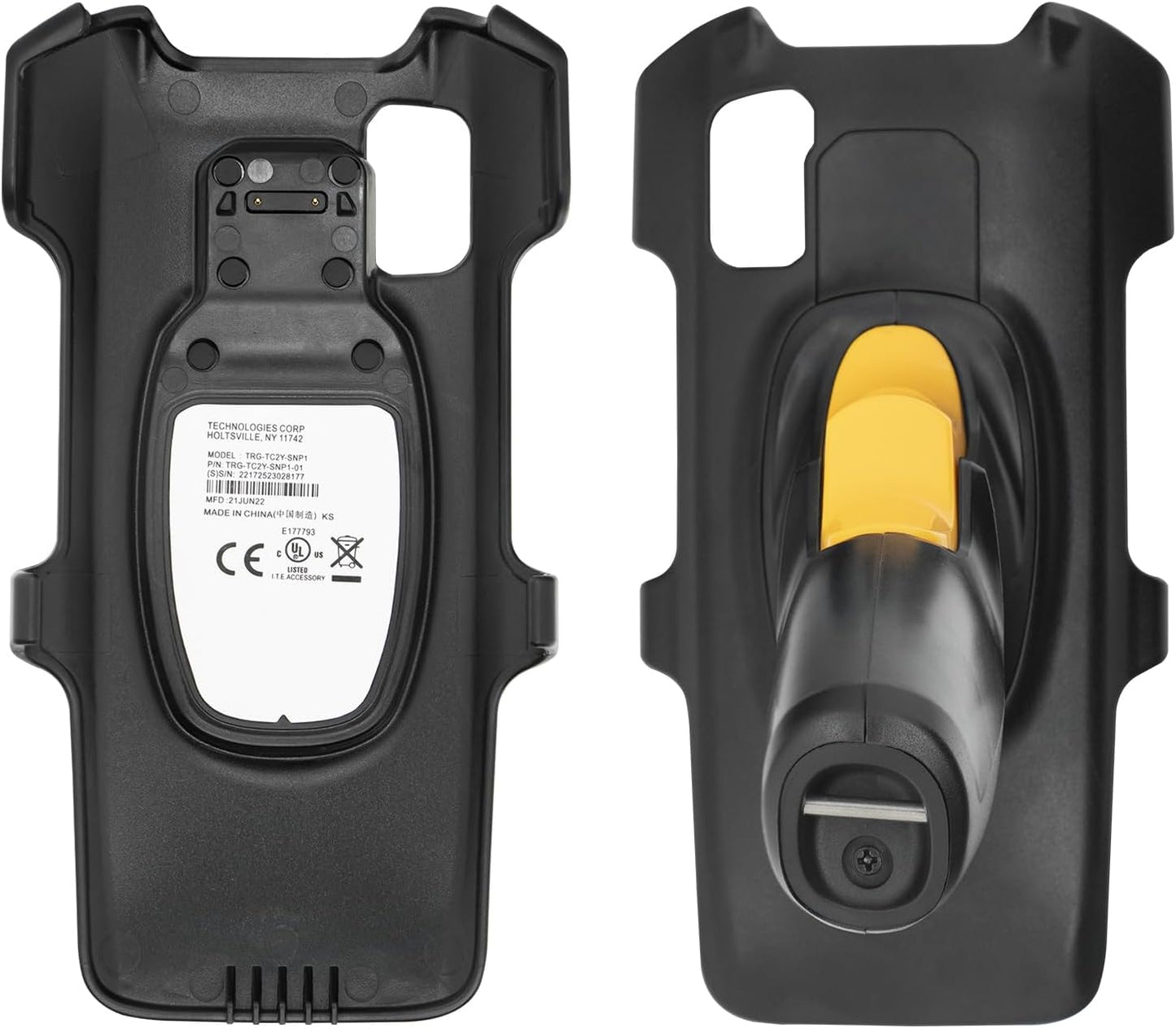 Zebra TC21 Scan Trigger Handle - Comfortable Grip with Camera Hole for TC21 & TC26 Barcode Scanners