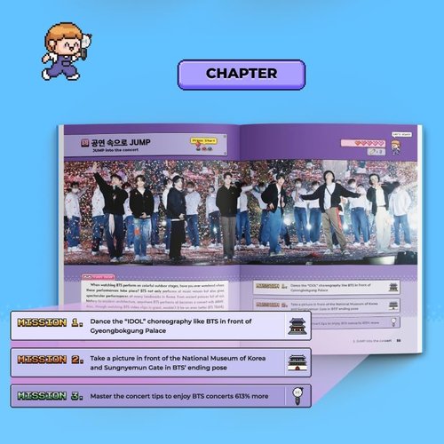 BTS Travel Book - Global Edition with Essential Korean Expressions | Perfect Gift for Army Fans