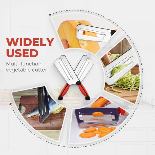 Stainless Steel Shredder Knife, Cabbage Shredders, Stainless Steel Cabbage Shredder, Shredders Knife for Vegetables, Easy to Clean & Durable (1-PC)