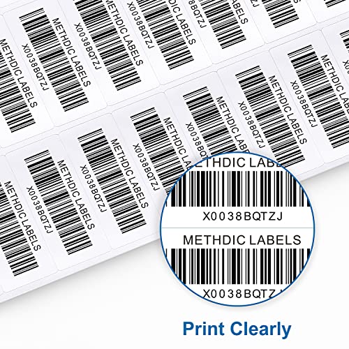 Methdic Rectangular Address Labels 1