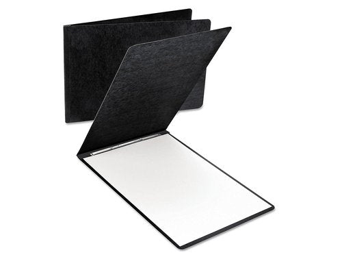 Oxford Pressboard 11" x 17" Report Cover, 3" Capacity, Tape-Reinforced Side Hinge, Tabloid Size, Black (13206)