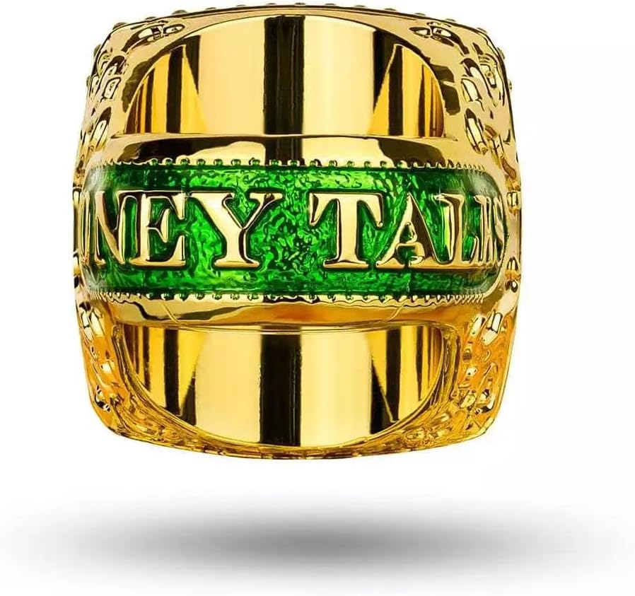 TrophySmack Bling Champion Ring - Money Talks Corporate Award | Stunning Design & Quality