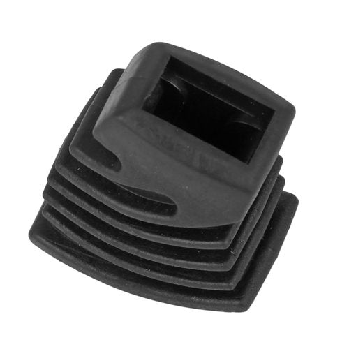 3-Pack Drum Throne Feet Replacement Cymbal Stand Rubber Feet Non-Slip Durable Percussion Hardware Stabilizers for Throne Snare Stand (Black)