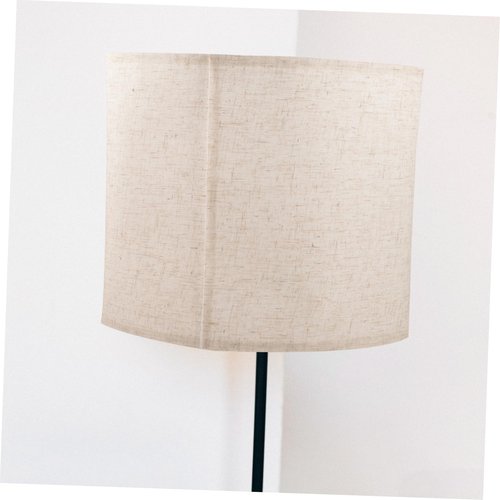 FOYTOKI Retro Lampshade Replacement for Floor and Table Lamps Decorative Light Cover Simple Design Compatible Easy Installation Eye Protection Lightweight Fabric