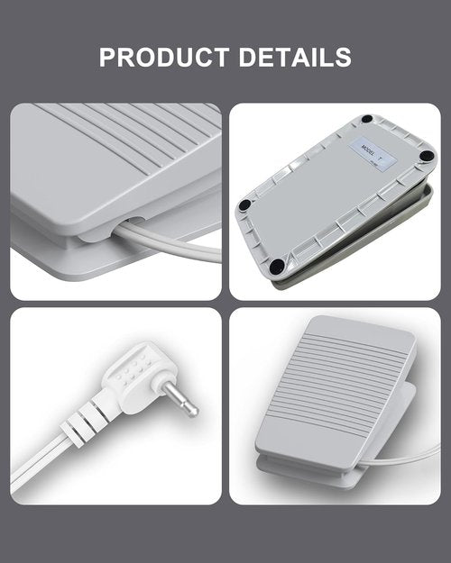 Brother Foot Pedal - Sewing Machine Controller with Cord Control for CE5000PRW, CE5500, SE600, CS6000I