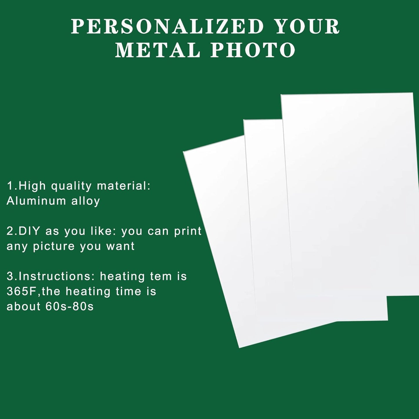 Skiennix Aluminum Photo Blanks - 8 Pcs 4x6 Inch Metal Sublimation Blanks | 0.4mm Thickness for Custom Printing