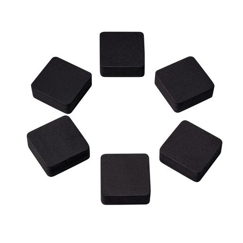 Dry Erase Erasers, Eeoyu 40 Pack Magnetic Whiteboard Dry Erasers Chalkboard Cleaner Wiper for Kids and Classroom Teacher Supplies Home and Office, Black