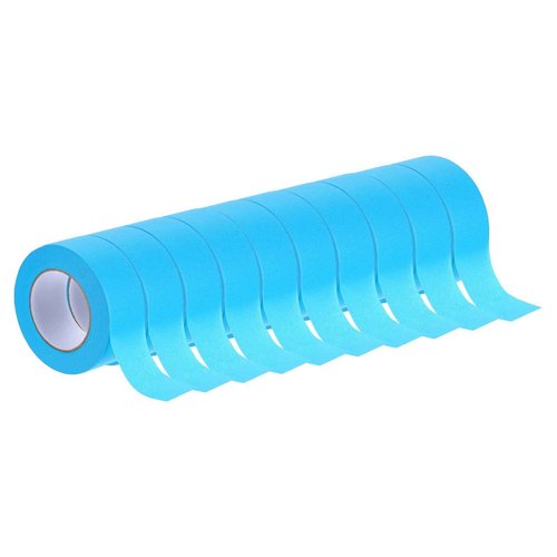 Rebower Masking Tape Blue Painters Tape Paper Tape [for Crafts DIY Walls Painting Packing Automotive Home Decoration Teaching]- 2 Inch x 60 Yards/24 Rolls