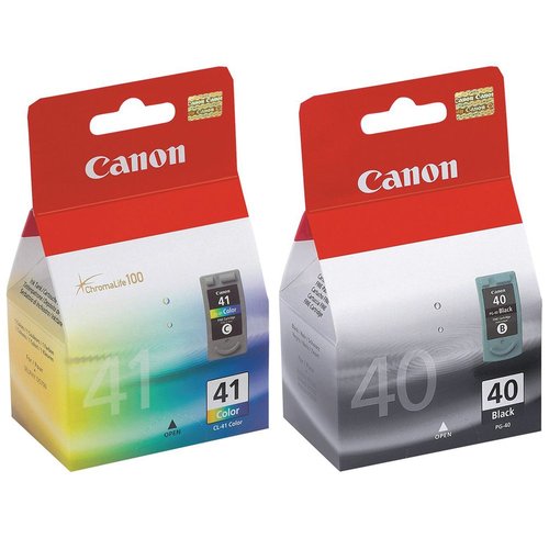 Canon PG-40 and CL-41 Ink Cartridge Set New
