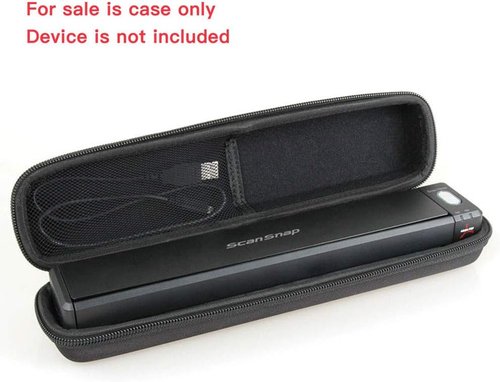 Anleo Hard Travel Case - Protect Your Fujitsu ScanSnap iX100 Wireless Mobile Scanner - Compact Design