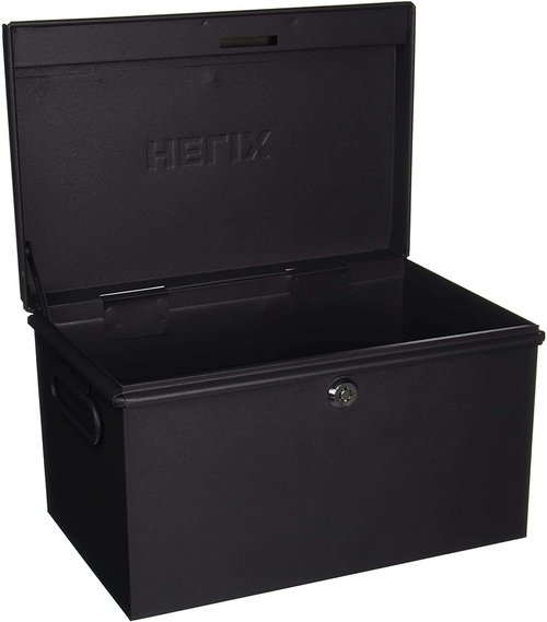 Helix Deed Box, 12 inch, 1 Box (32476), Black