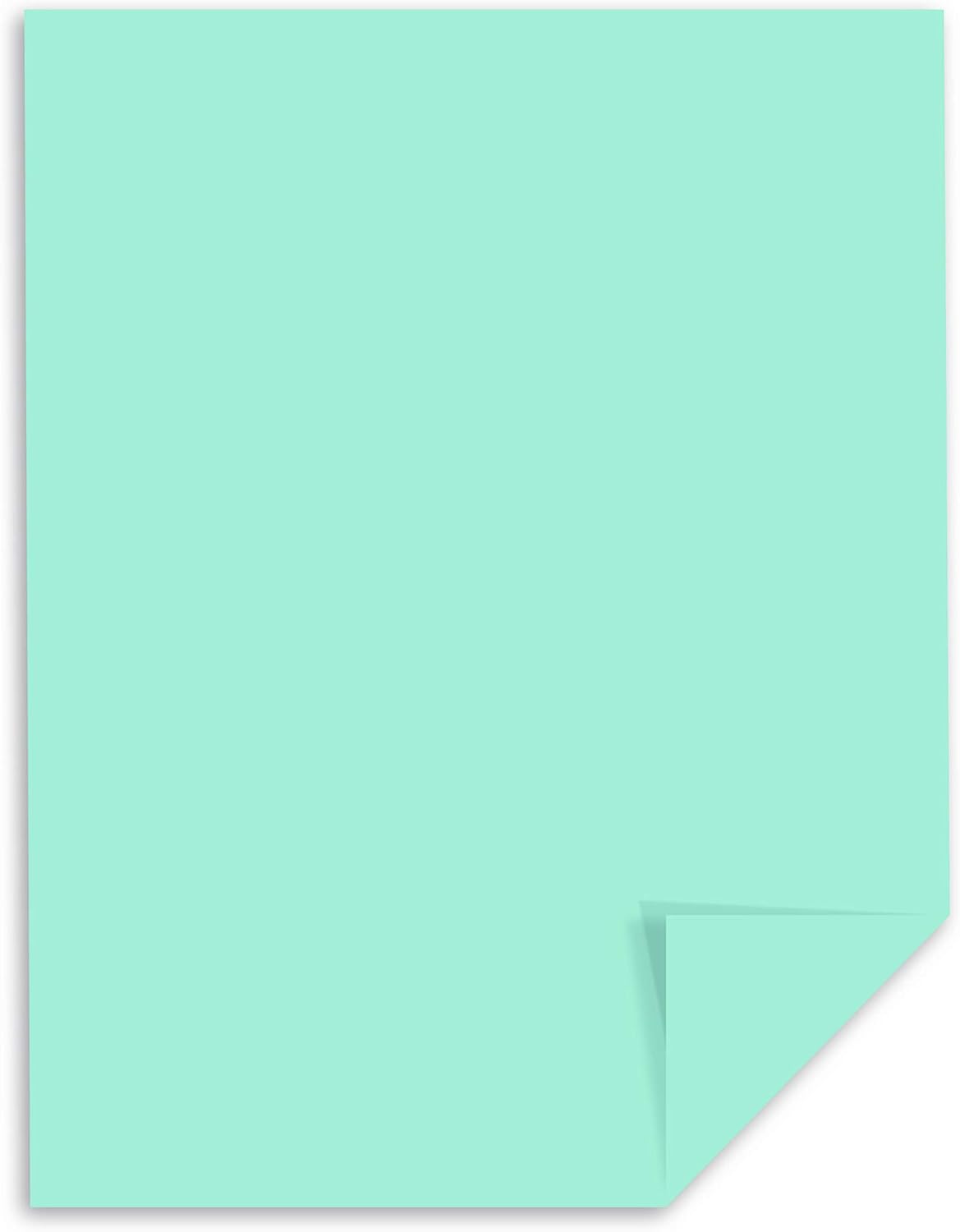 Wasau Neenah Exact Index Cardstock - 8.5" x 11", 110 lb, Blue | 250 Sheets for Professional Quality Printing