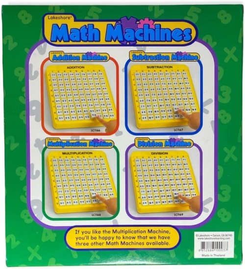 Lakeshore Multiplication Machine - Engaging Learning Tool for Kids | Fun Math Practice