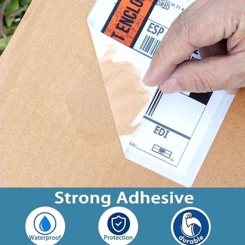 COMUNI 4.5x5.5 Inch Packing List Envelopes Self-Seal Shipping Pouches 1000 pcs