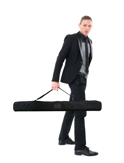 4Signsplus Custom Retractable Banner with Aluminum Frame - Portable, Durable & Easy Setup - For Events, Promotion & Advertising (Silver Stand, 33"x81")