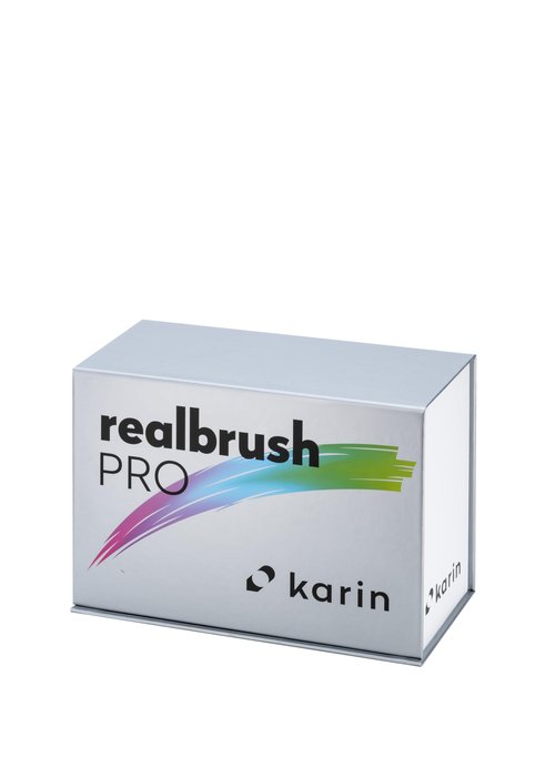Karin Realbrush PRO Mini Box - 26 Colours + 1 Blender in Exclusive Packaging for Easy Use