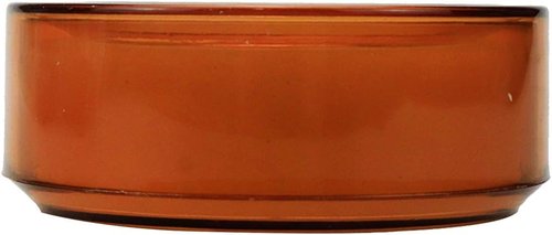 Dahszhi Desktop Sponge Finger Moistener - 2.7" Diameter, Brown - Pack of 3