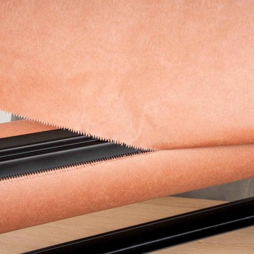 Restaurantware-26.2 x 6.7 x 8 Inch Wrapping Roll Paper, 1 Wall Mountable Butcher Paper Holder - Serrated Blade, Rubber Feet, Black Steel Paper Cutter Stand, Versatile, For 24 Inch Butcher Paper