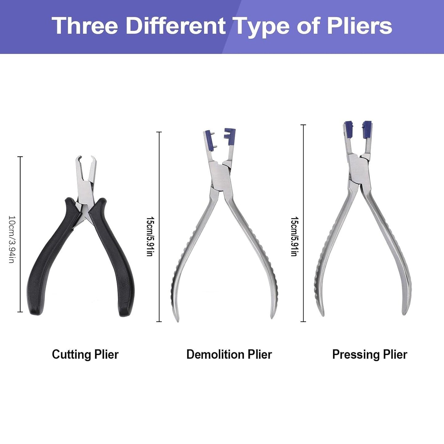 ZJchao Eyeglass Repair Kit - Complete Rimless Glasses Repair Tools with Pliers & Accessories