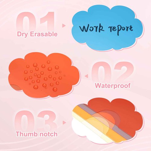 PATIKIL A5 Plastic Folders, 40 Pack Clear Folders L Type Project Pockets Paper Document Jacket Sleeves L Shaped Transparent for Documents Plastic Office File, 6.3x8.8in, Gray