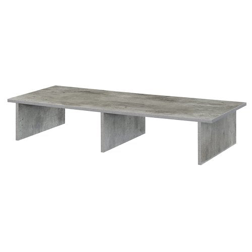 Convenience Concepts Designs2Go Wide TV Riser 42", for TVs up to 46" - Contemporary TV or Computer Riser for Living Room, Modern Office, Den, Faux Birch
