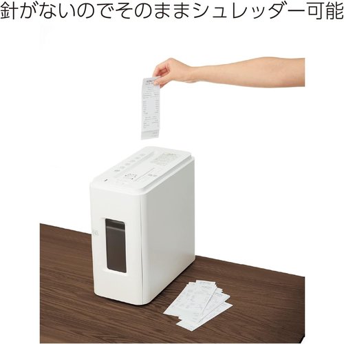 Kokuyo Stapleless Stapler - Harinacs Portable Staple-Free Binding for Up to 5 Sheets | Blue, Japan Import