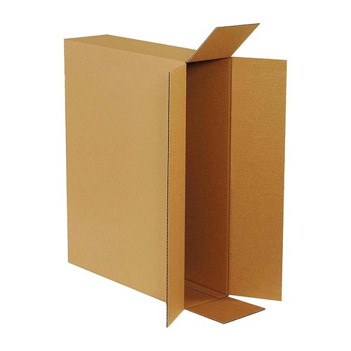 Aviditi Shipping Side Loading Moving Boxes 26" x 6" x 20" (10 Pack) Large Corrugated Cardboard Packaging Boxes - Shipping, Packing, Moving, and Storage Box for Home or Office - 10 Pack