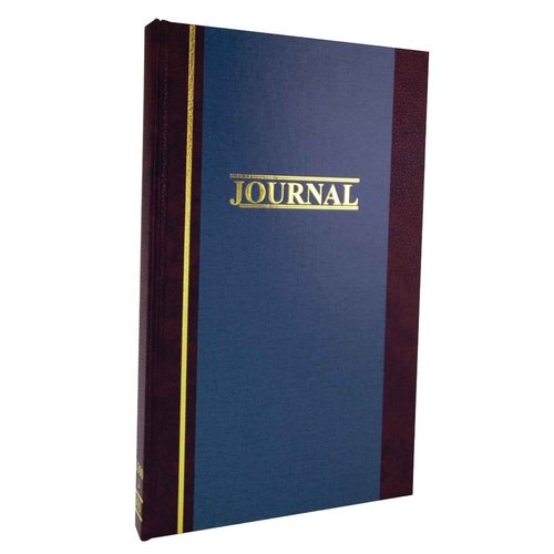 Wilson Jones S300 Line Accounting Journal, Single Entry Ledger, 11.75 x 7.25 Inches, 150 Pages (WS300-15SELA)