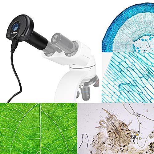 SVBONY SV189 Microscope Camera 1.3MP Digital Imaging for Microscopy