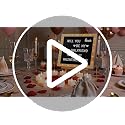 LPLEA Black Romantic LED Proposal Sign 10x10" for Girlfriend Proposal