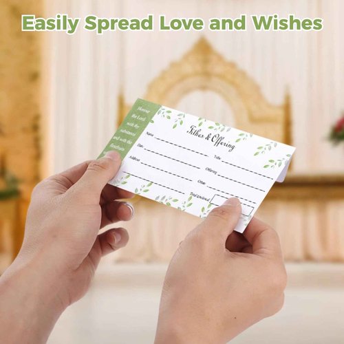 600 Pcs Church Offering Envelopes Tithe and Offering Donation Envelopes, 6.3×3.1" Bill Size Envelope Checks and Cash Envelopes for Christian Religious Occasions Supplies