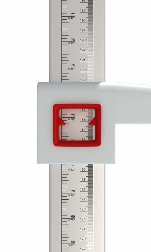 SIKE PHR-212A Height Measuring Rod - Portable Stadiometer for Adults & Kids | 82" Medical Device