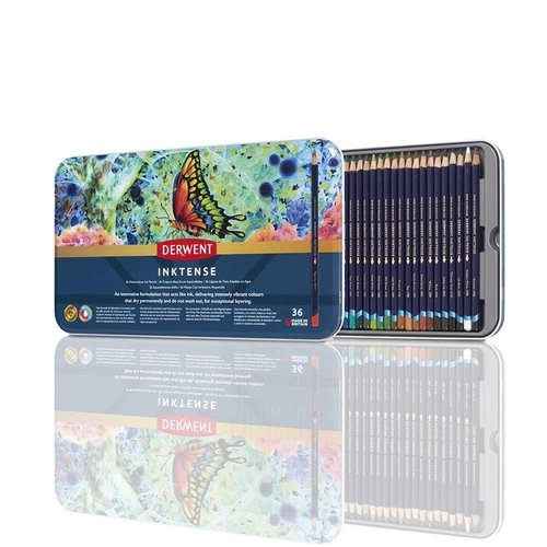 Inktense 36 Piece Water Soluble Colored Pencil Set
