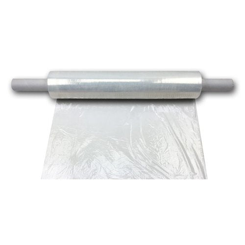 uBoxes Large Cast Stretch Wrap 20" x 1000' 80G Roll with Handle 4 Pack