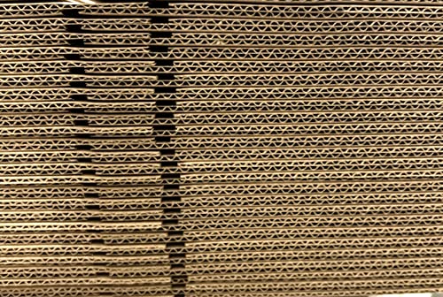 100 Pack 8x6x4 Cardboard Mailing Shipping Boxes - Corrugated Kraft Containers