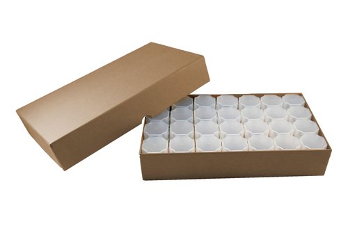 Guardhouse Coin Roll Box for 28 Rolls or Tubes for Half Dollars with 28 Half Dollar Tubes