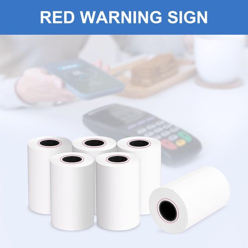 50 Rolls- 2 1/4 X 50 Thermal Receipt Paper Rolls- Fits All Pos Cash Registers, For Clover POS Cash Register Printers-Premium Quality German Paper